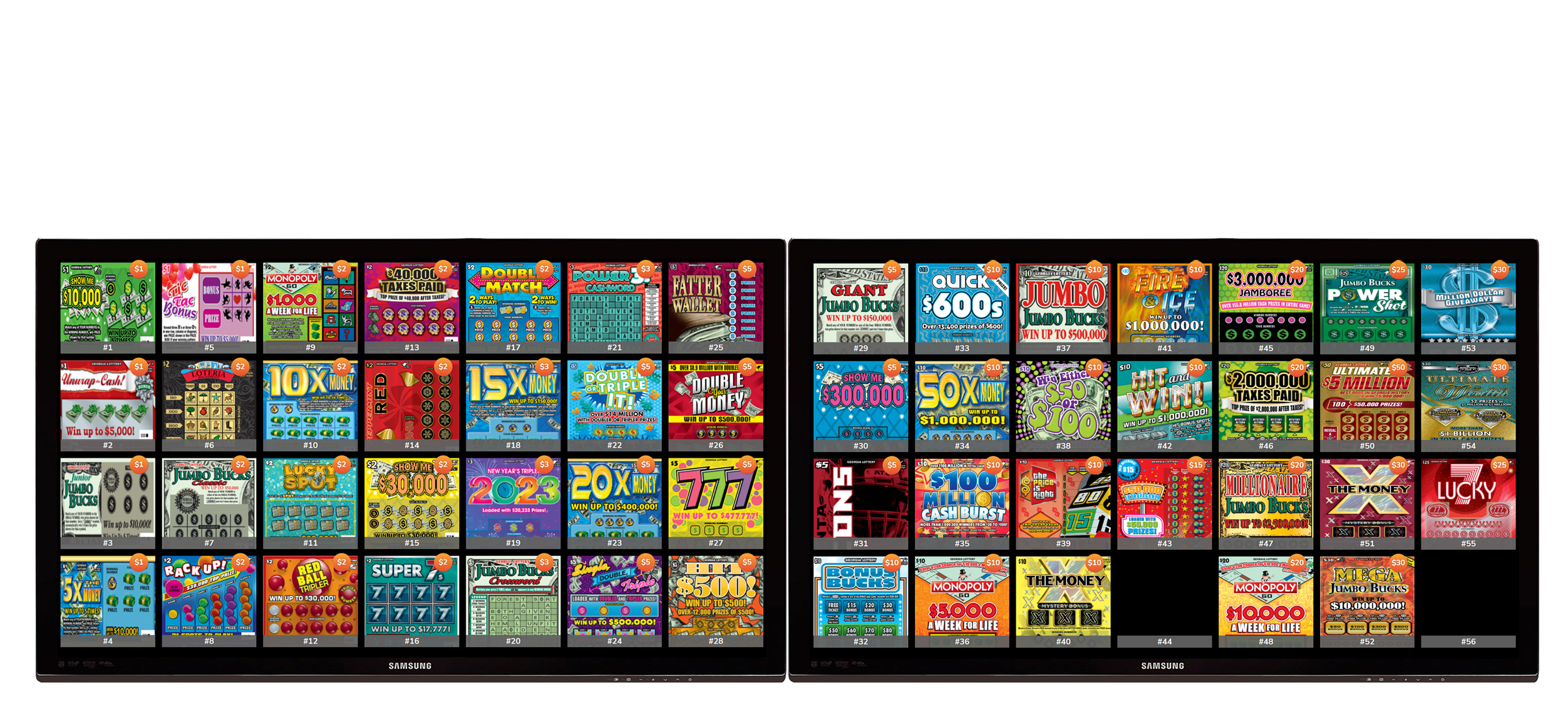 Display TVs